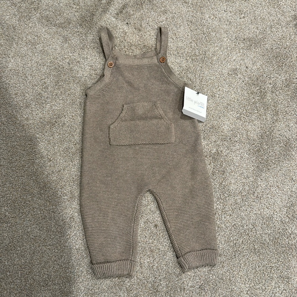 NWT Little Planet knitwear romper 6M